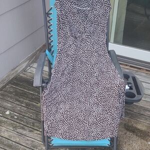 Polka Dot Midi Dress - Black and White